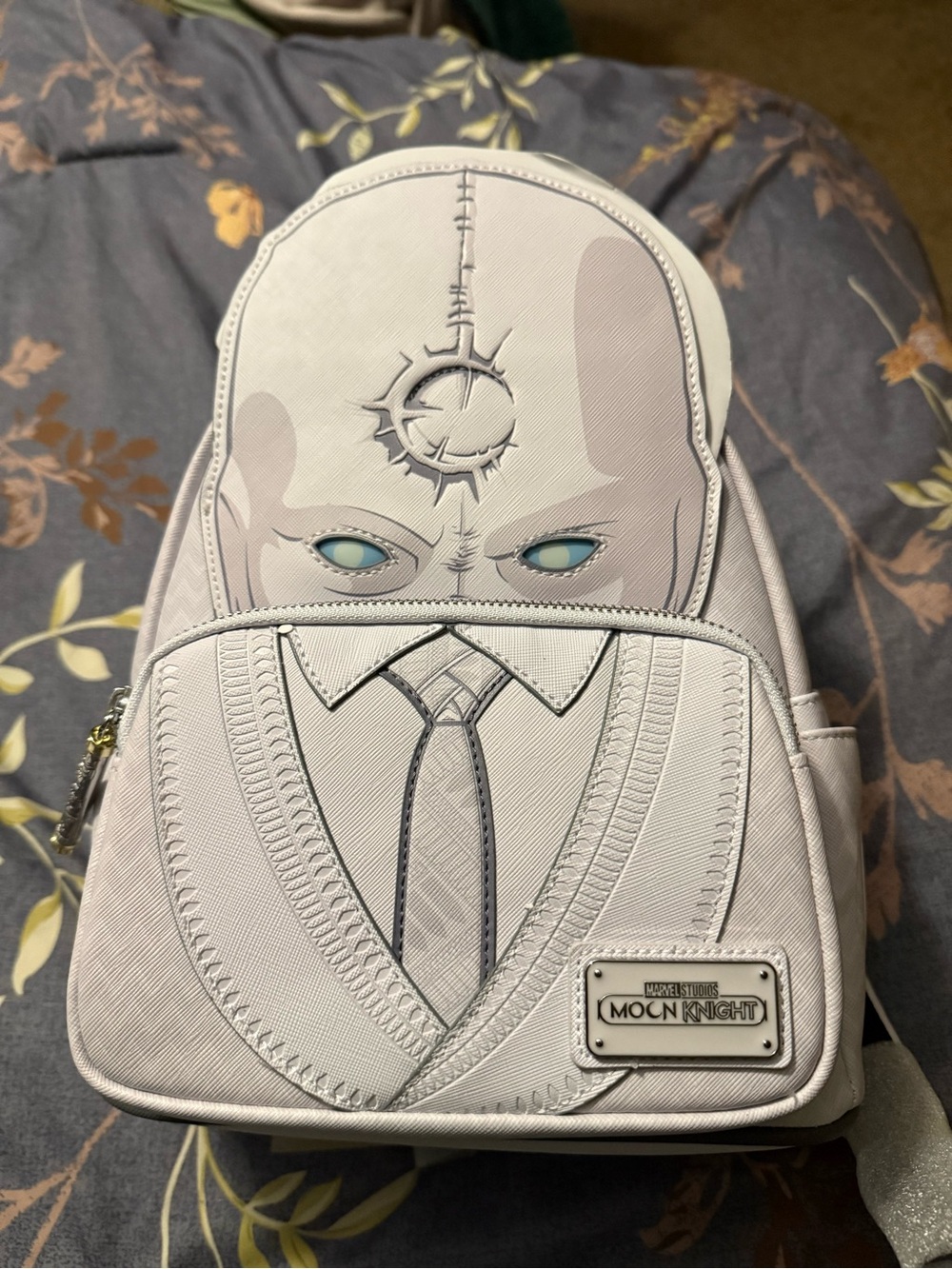 Loungefly Moon Knight White Mini Backpack